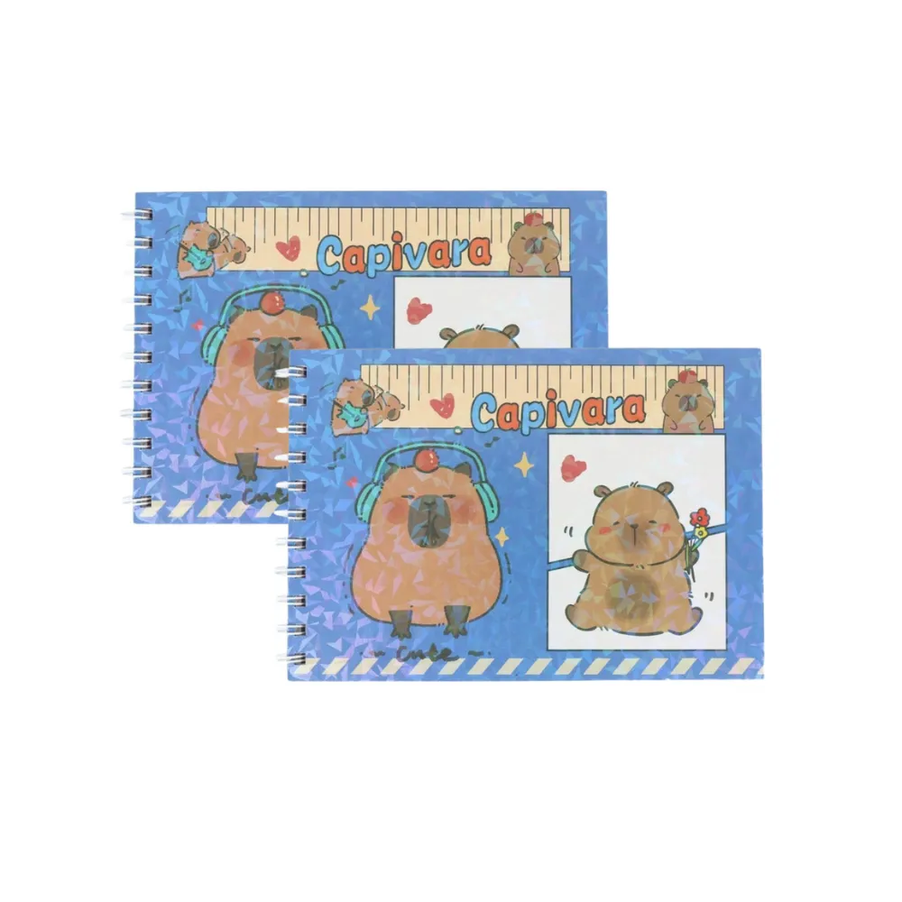 Livro para colorir Capivara